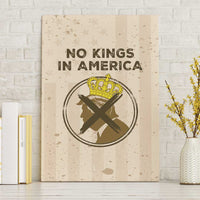 No Kings In America Canvas Wall Art We The People - Wonder Print Shop