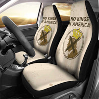 No Kings In America Car Seat Cover We The People - Wonder Print Shop