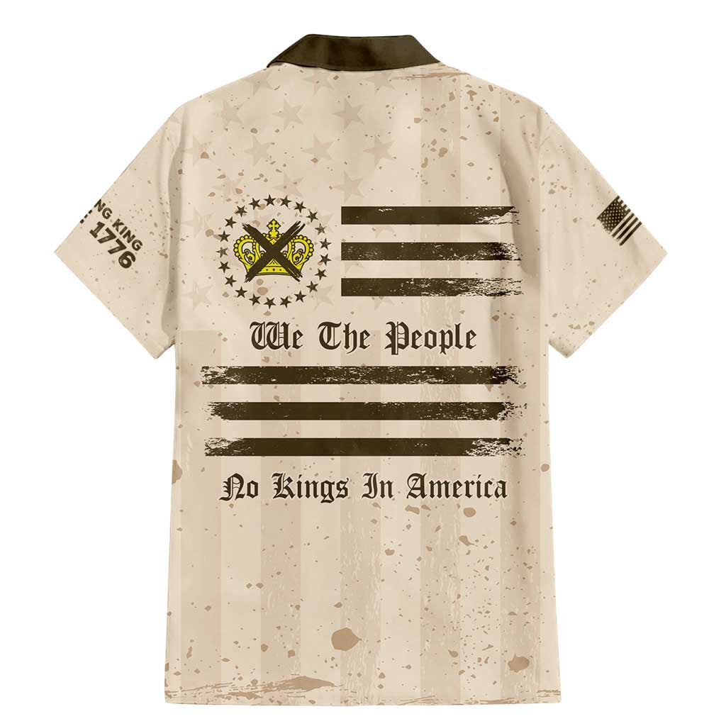 No Kings In America Family Matching Mermaid Dress and Hawaiian Shirt We The People - Wonder Print Shop