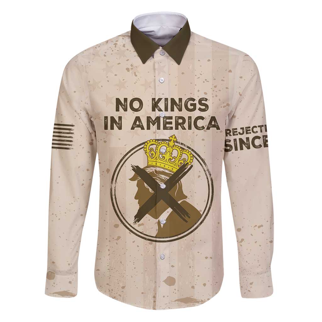 No Kings In America Family Matching Puletasi and Hawaiian Shirt We The People - Wonder Print Shop