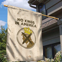 No Kings In America Garden Flag We The People - Wonder Print Shop