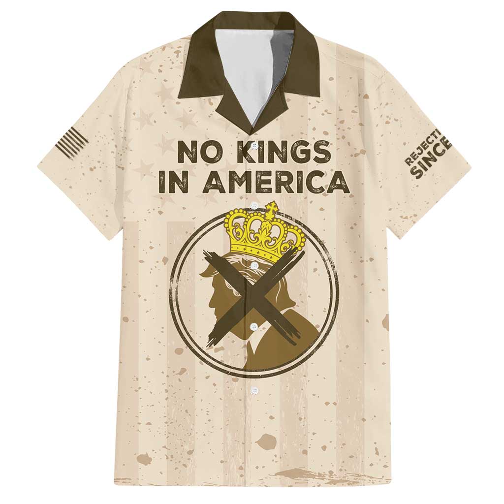 No Kings In America Hawaiian Shirt We The People - Wonder Print Shop