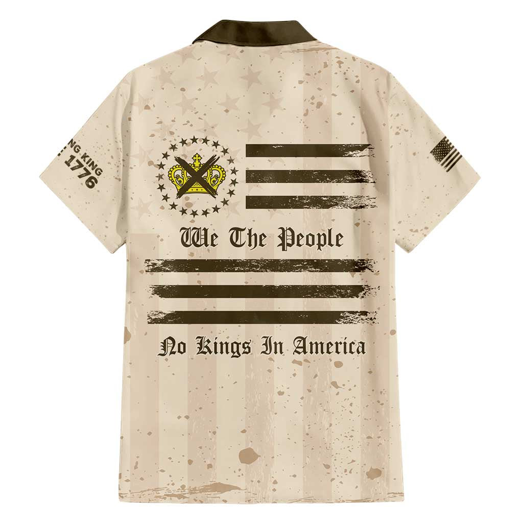 No Kings In America Hawaiian Shirt We The People - Wonder Print Shop