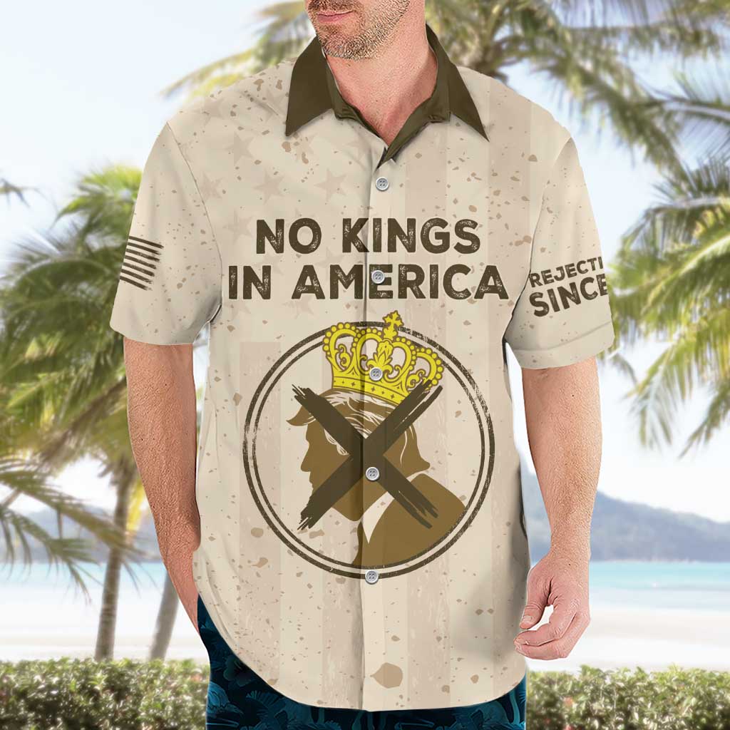No Kings In America Hawaiian Shirt We The People - Wonder Print Shop