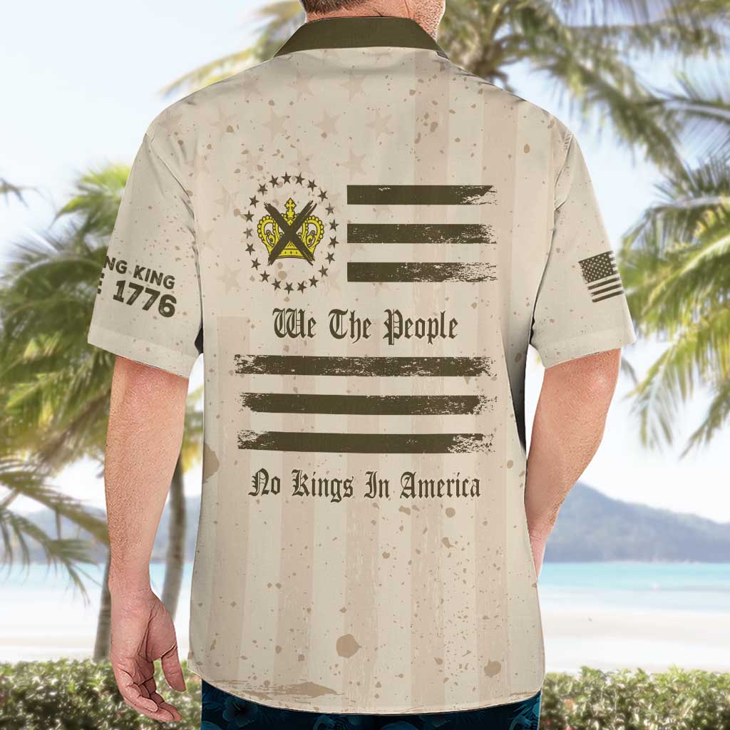 No Kings In America Hawaiian Shirt We The People - Wonder Print Shop