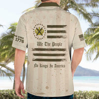 No Kings In America Hawaiian Shirt We The People - Wonder Print Shop