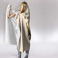 No Kings In America Hooded Blanket We The People - Wonder Print Shop