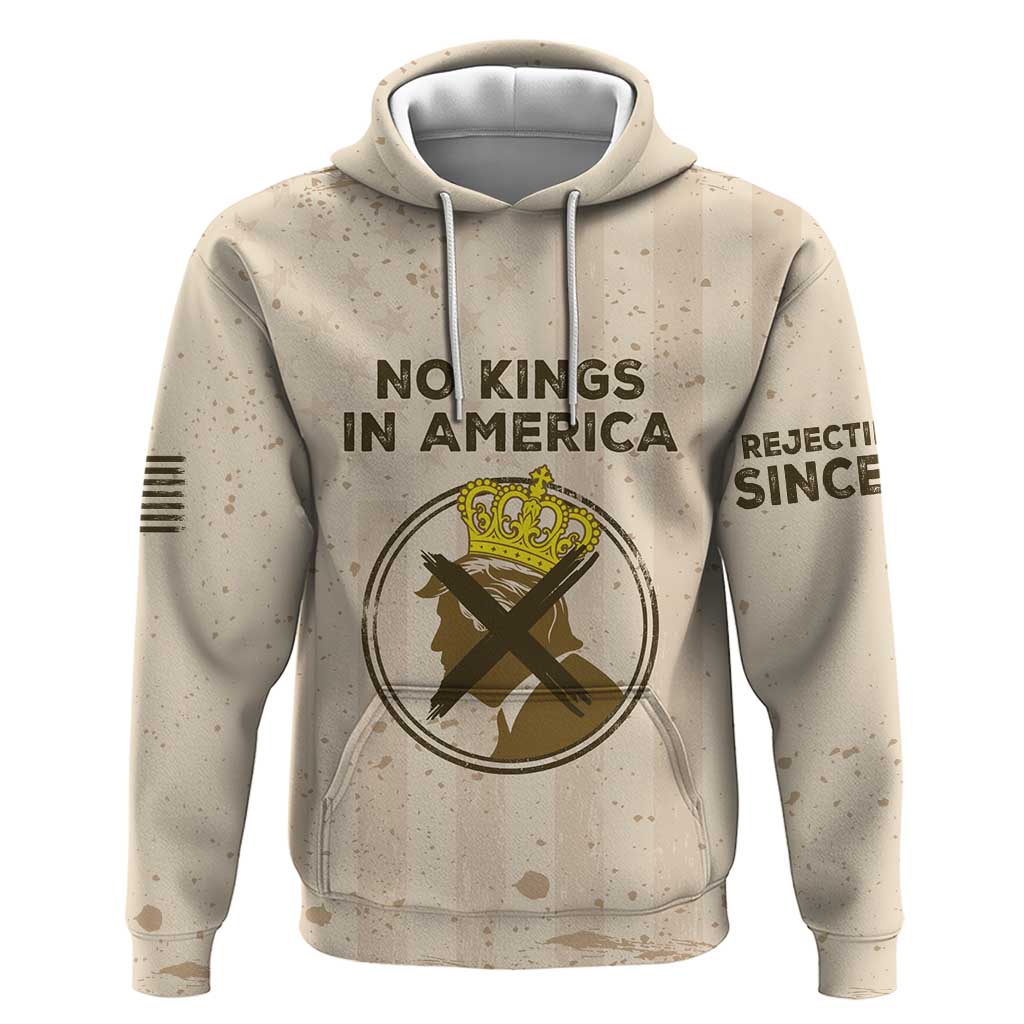 No Kings In America Hoodie We The People - Wonder Print Shop