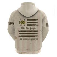 No Kings In America Hoodie We The People - Wonder Print Shop