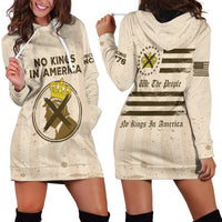 No Kings In America Hoodie Dress We The People - Wonder Print Shop