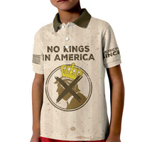 No Kings In America Kid Polo Shirt We The People - Wonder Print Shop