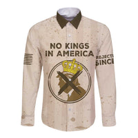 No Kings In America Long Sleeve Button Shirt We The People - Wonder Print Shop
