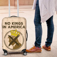 No Kings In America Luggage Cover We The People - Wonder Print Shop