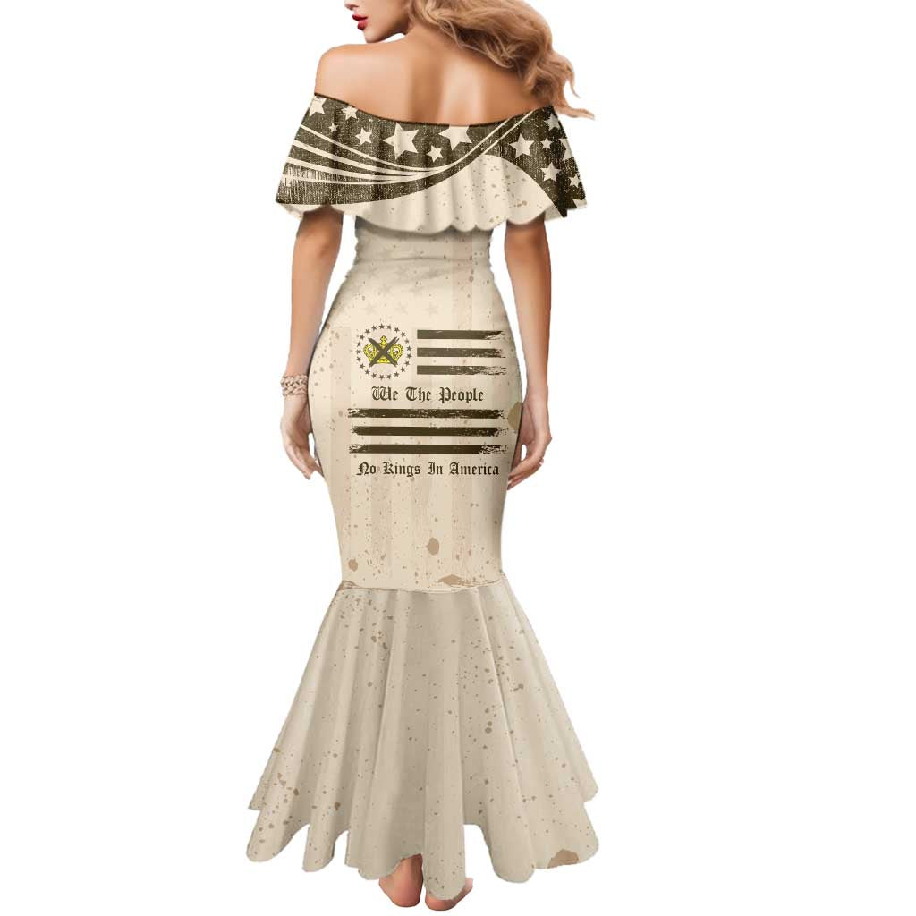No Kings In America Mermaid Dress We The People - Wonder Print Shop