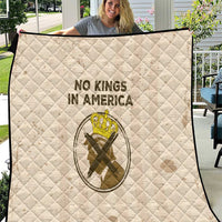 No Kings In America Quilt We The People - Wonder Print Shop