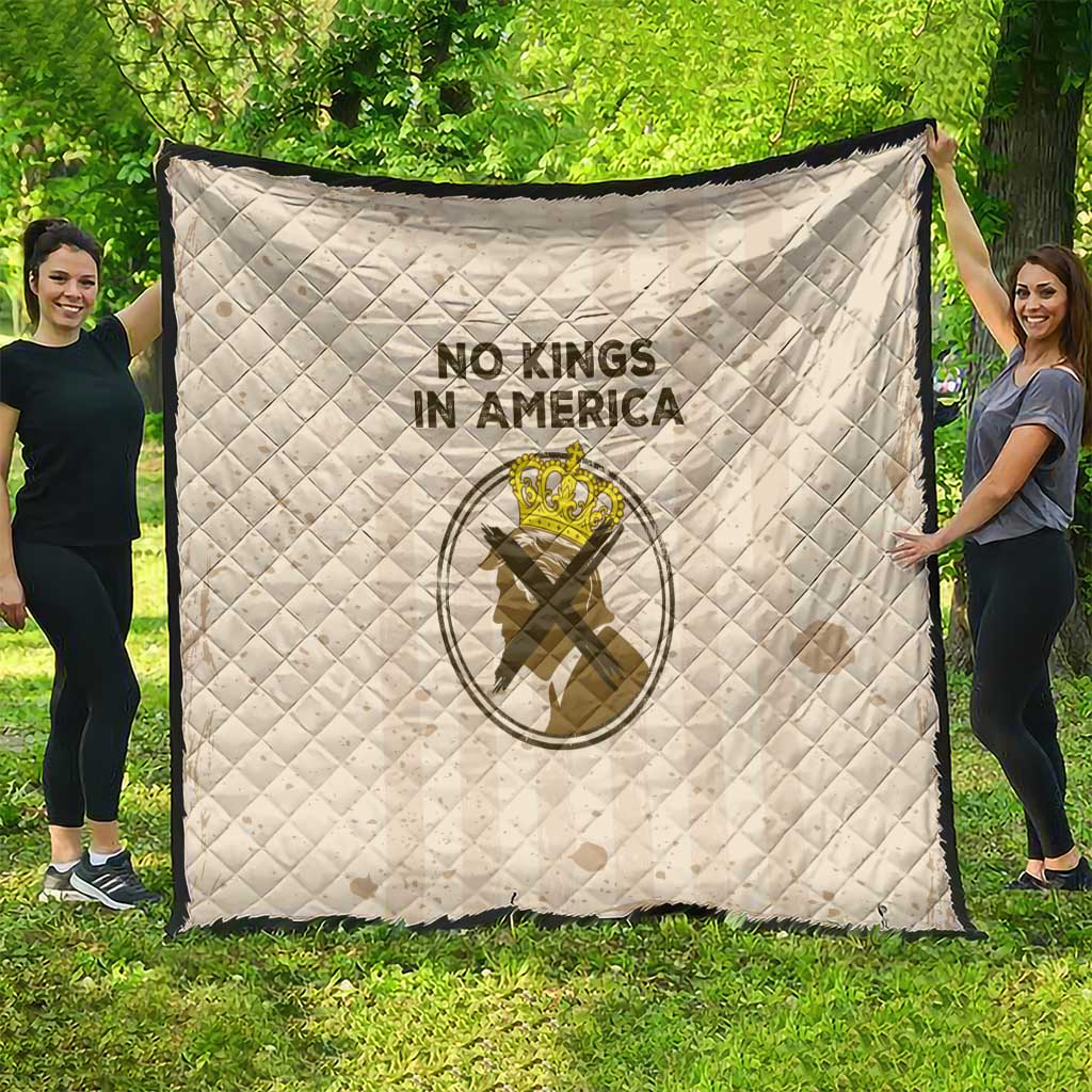 No Kings In America Quilt We The People - Wonder Print Shop