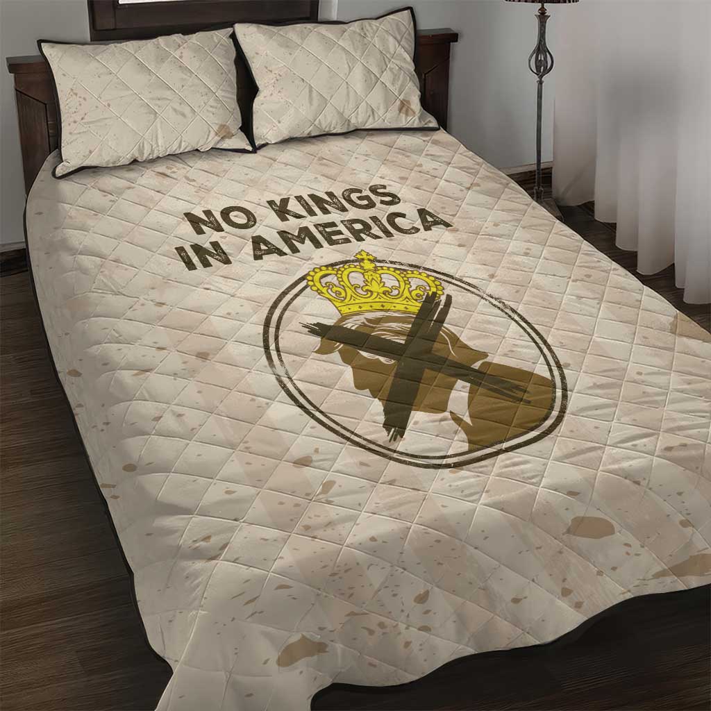 No Kings In America Quilt Bed Set We The People - Wonder Print Shop