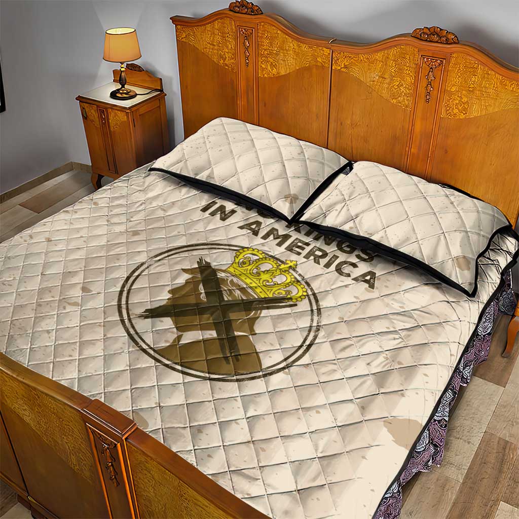 No Kings In America Quilt Bed Set We The People - Wonder Print Shop