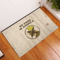 No Kings In America Rubber Doormat We The People - Wonder Print Shop