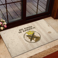 No Kings In America Rubber Doormat We The People - Wonder Print Shop