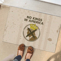 No Kings In America Rubber Doormat We The People - Wonder Print Shop