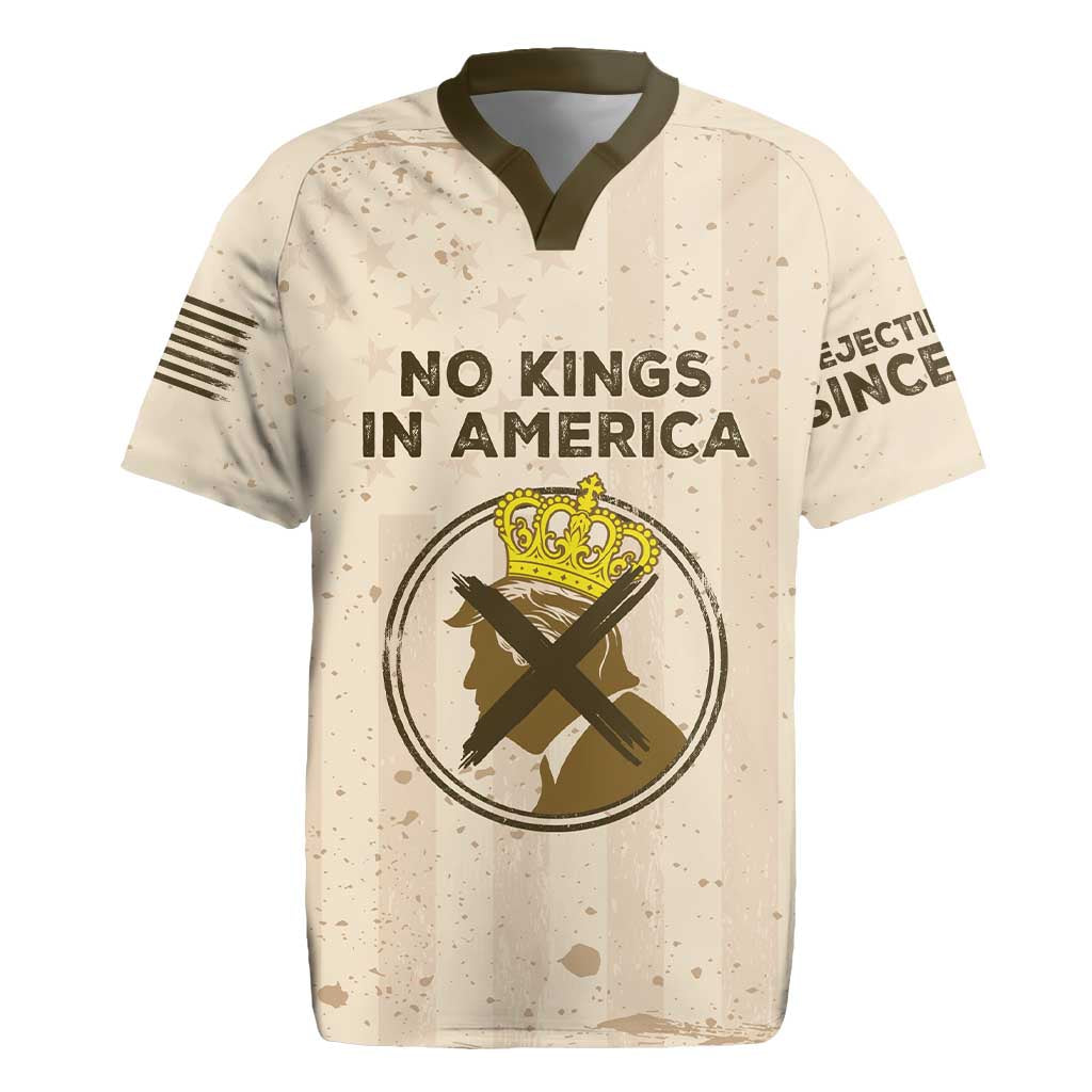 No Kings In America Rugby Jersey We The People - Wonder Print Shop