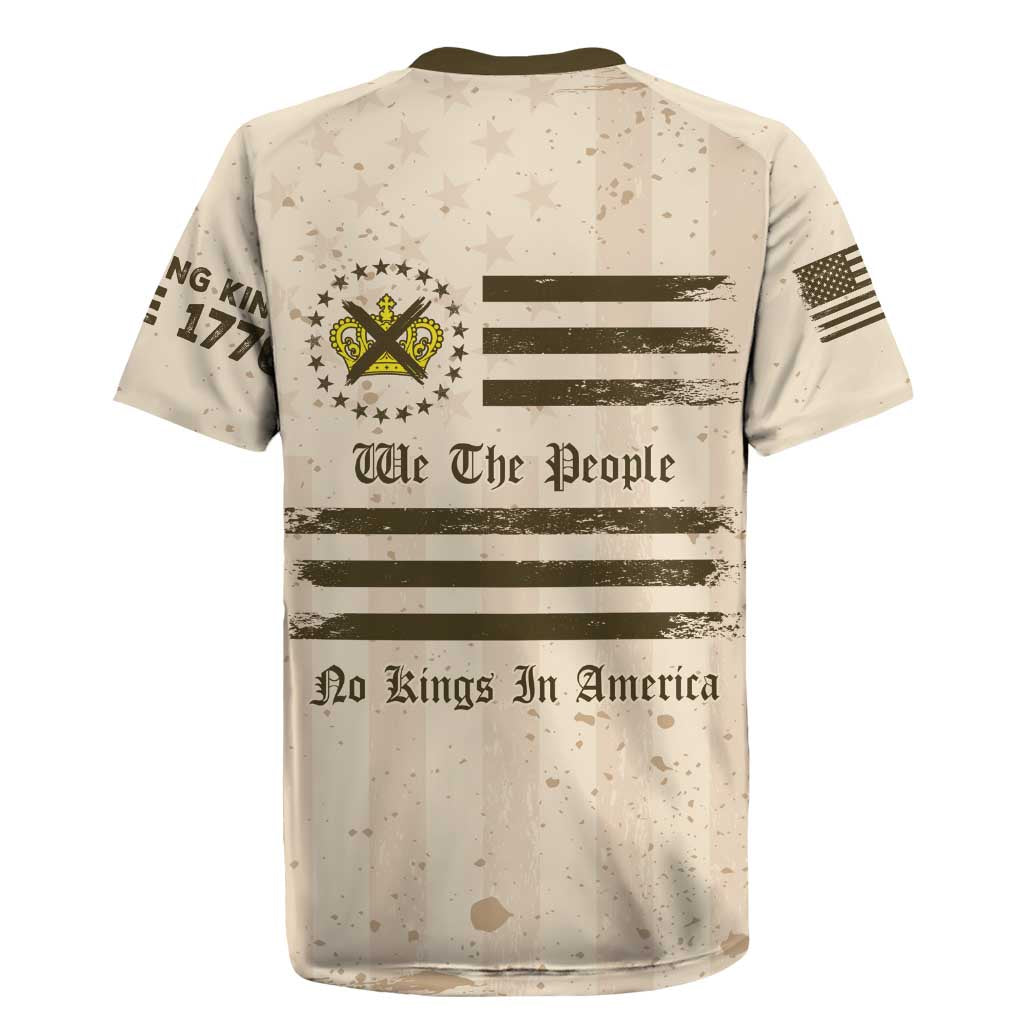 No Kings In America Rugby Jersey We The People - Wonder Print Shop