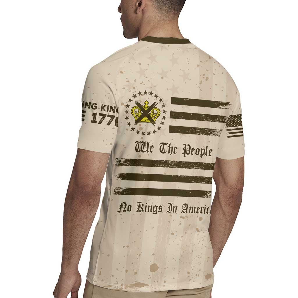 No Kings In America Rugby Jersey We The People - Wonder Print Shop