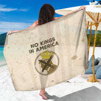 No Kings In America Sarong We The People - Wonder Print Shop