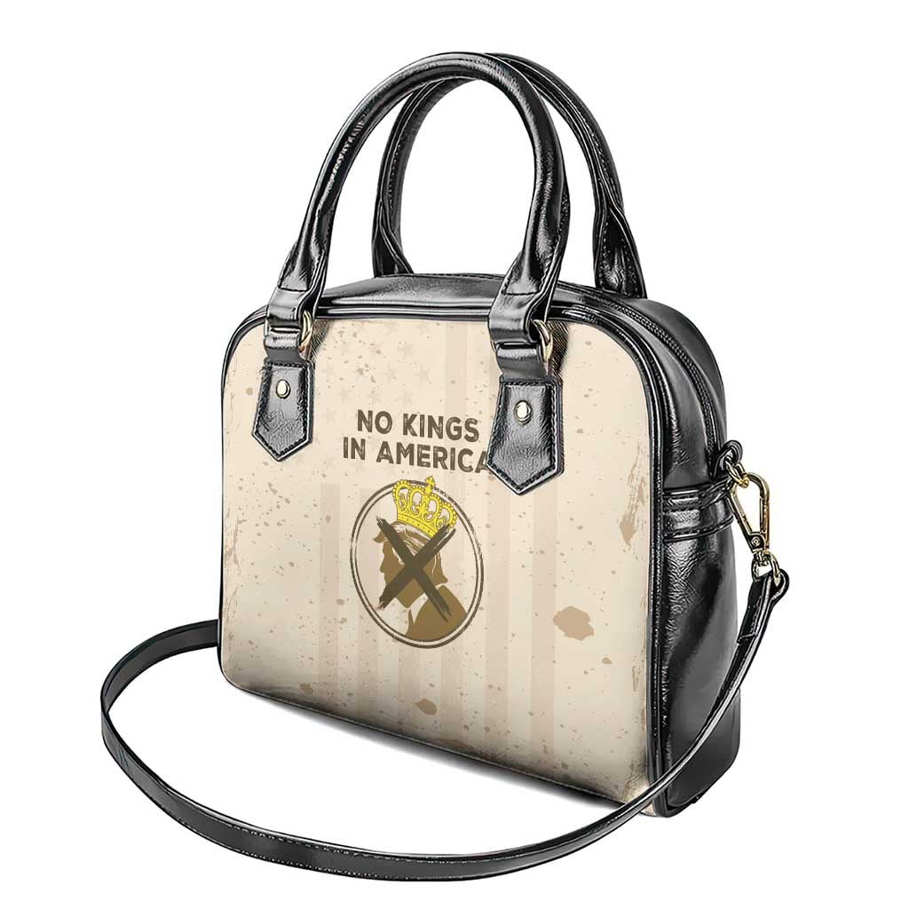 No Kings In America Shoulder Handbag We The People - Wonder Print Shop