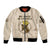 No Kings In America Sleeve Zip Bomber Jacket We The People - Wonder Print Shop