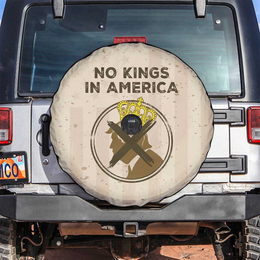 No Kings In America Spare Tire Cover We The People - Wonder Print Shop