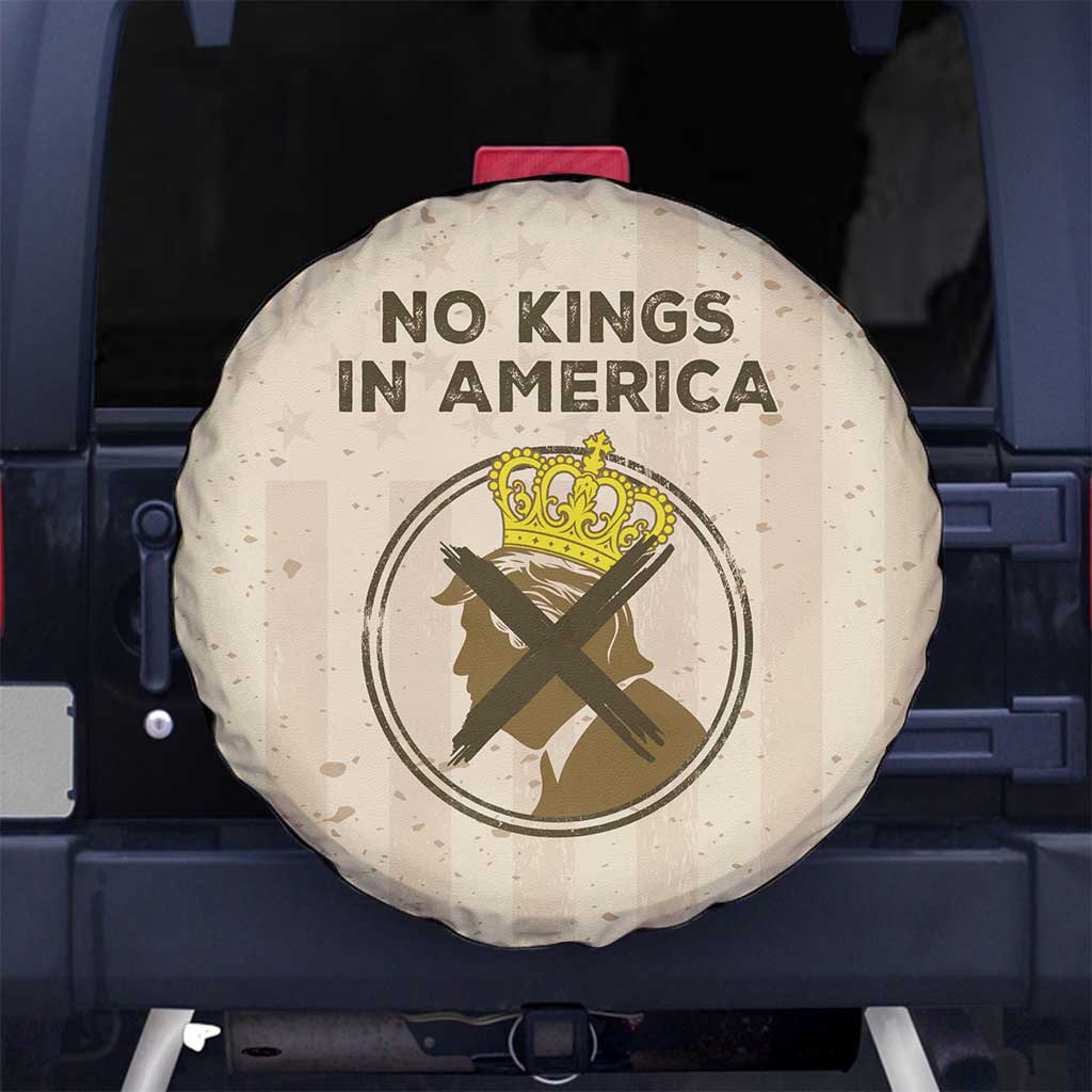 No Kings In America Spare Tire Cover We The People - Wonder Print Shop
