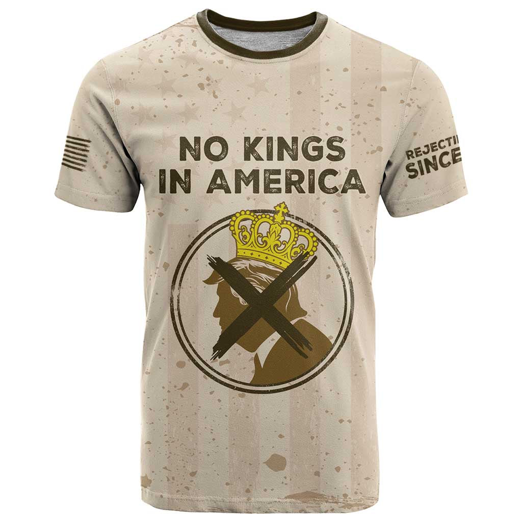 No Kings In America T Shirt We The People - Wonder Print Shop
