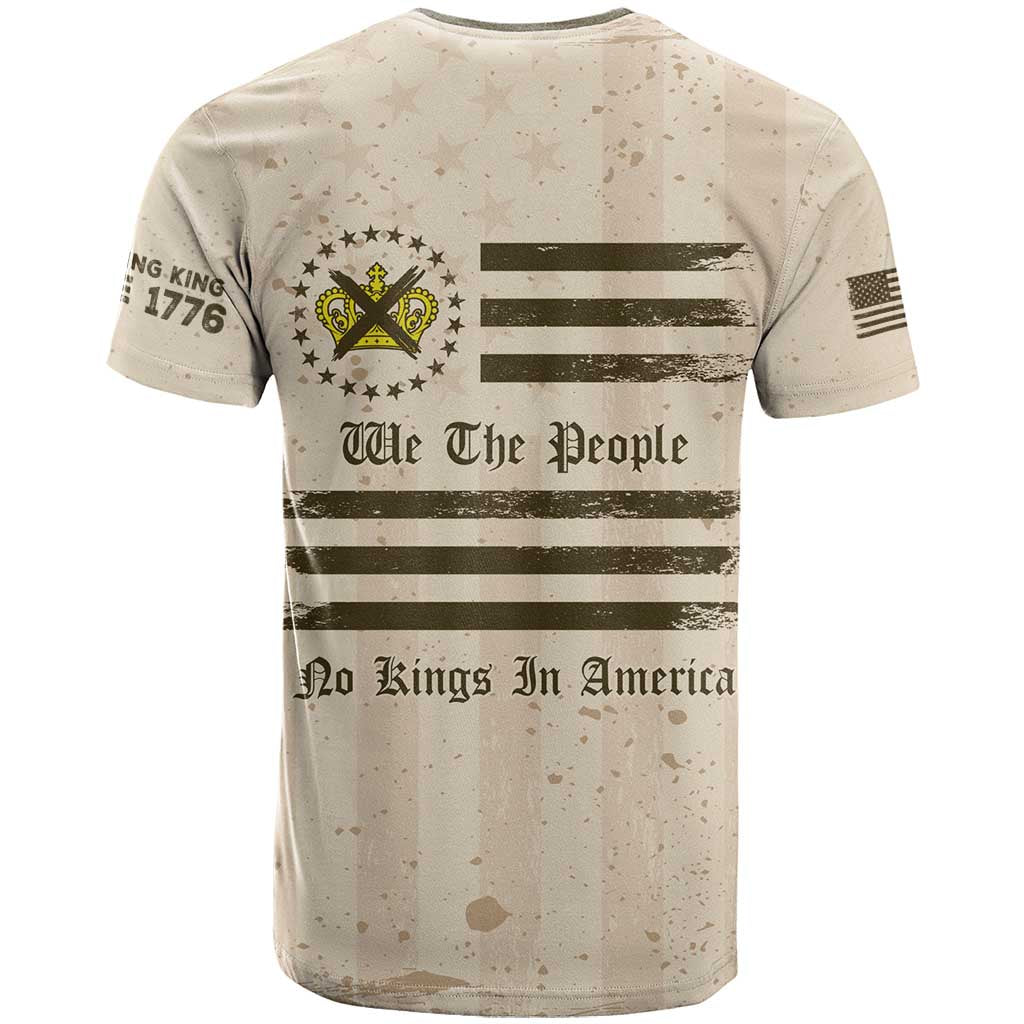 No Kings In America T Shirt We The People - Wonder Print Shop
