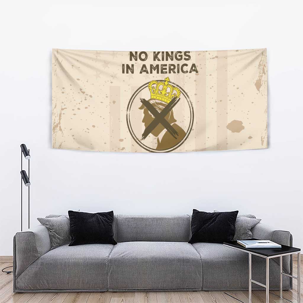 No Kings In America Tapestry We The People - Wonder Print Shop