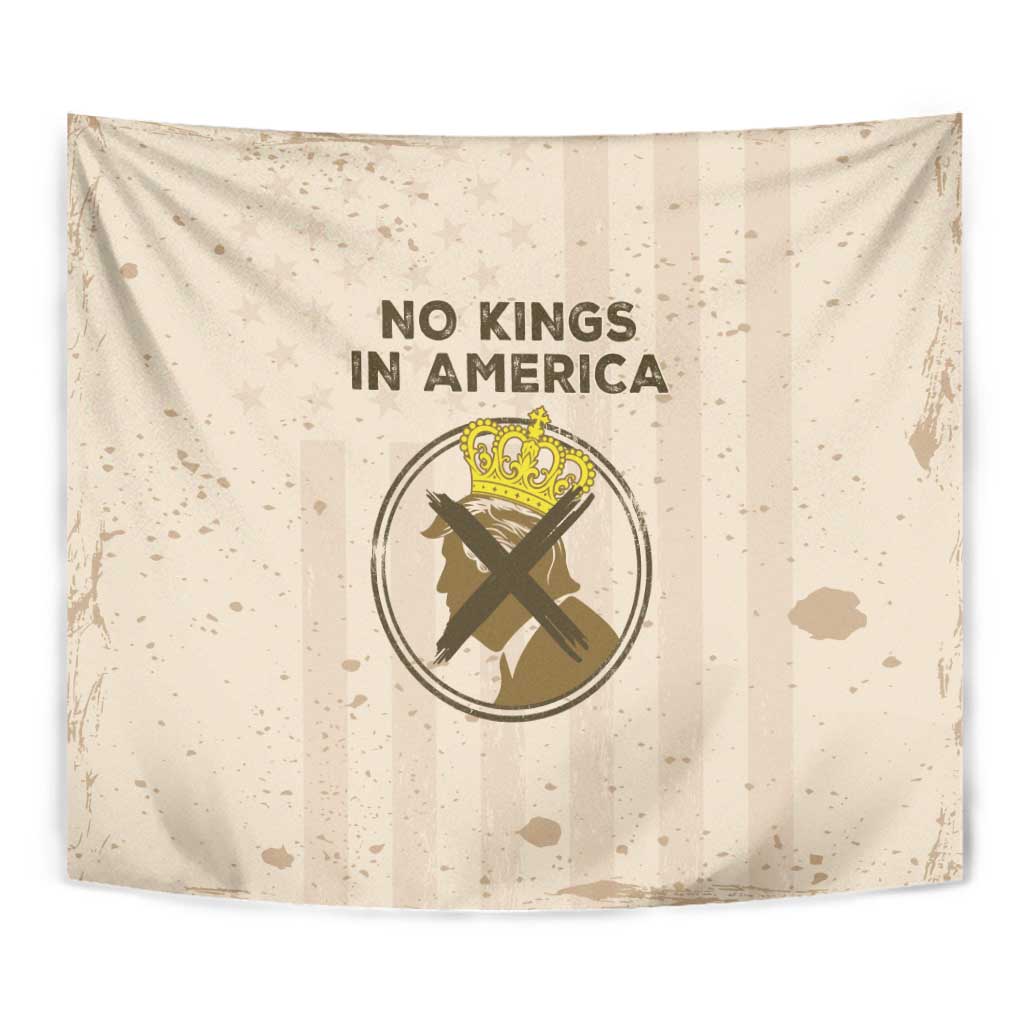 No Kings In America Tapestry We The People - Wonder Print Shop