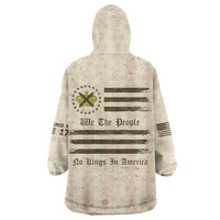 No Kings In America Wearable Blanket Hoodie We The People - Wonder Print Shop