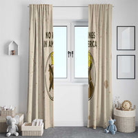 No Kings In America Window Curtain We The People - Wonder Print Shop