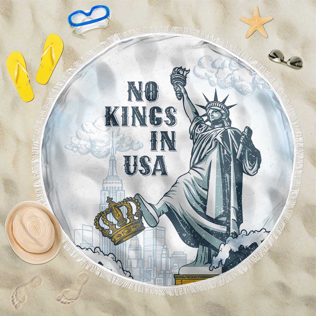 Funny Rejecting Kings Beach Blanket Since 1776 No Kings In America Retro Style LT05