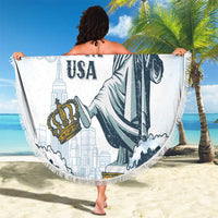 Funny Rejecting Kings Beach Blanket Since 1776 No Kings In America Retro Style LT05