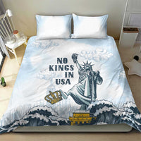 Funny Rejecting Kings Bedding Set Since 1776 No Kings In America Retro Style LT05
