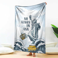Funny Rejecting Kings Blanket Since 1776 No Kings In America Retro Style LT05