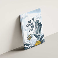 Funny Rejecting Kings Canvas Wall Art Since 1776 No Kings In America Retro Style LT05