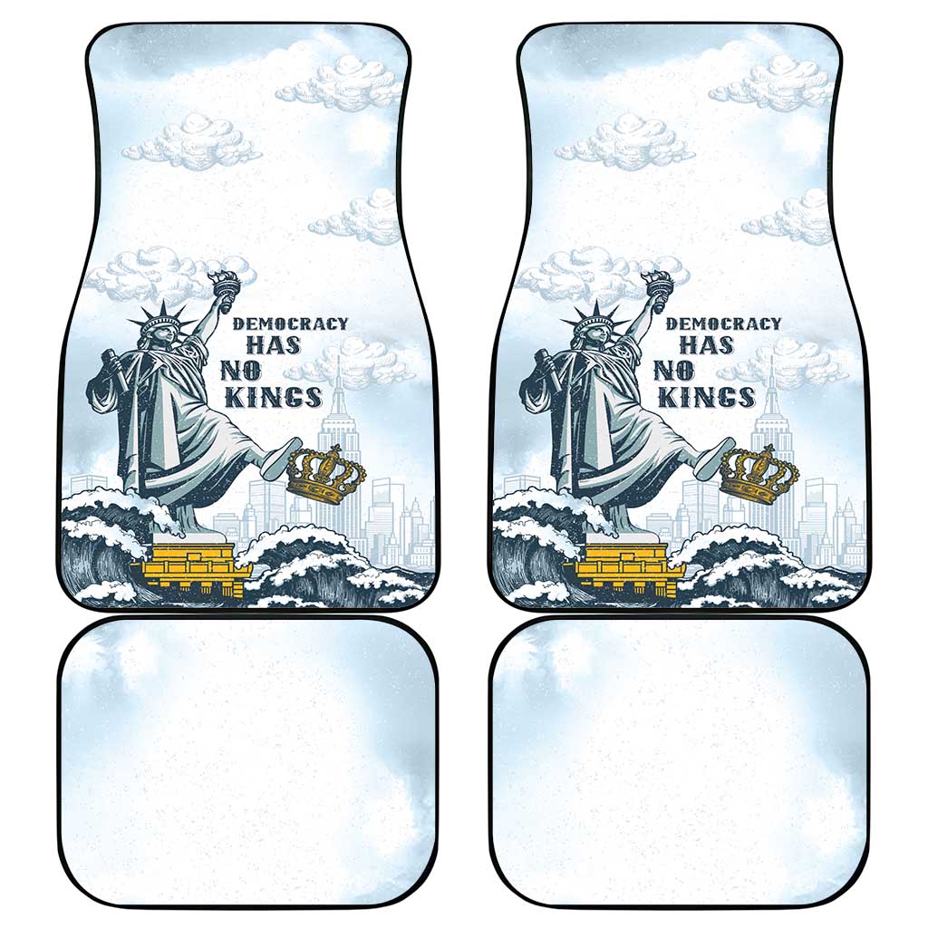Funny Rejecting Kings Car Mats Since 1776 No Kings In America Retro Style LT05