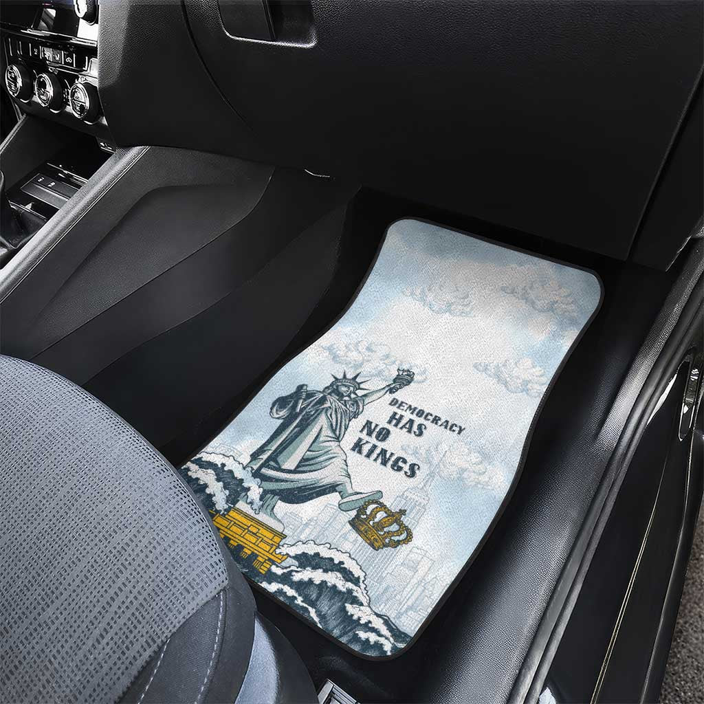 Funny Rejecting Kings Car Mats Since 1776 No Kings In America Retro Style LT05