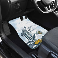 Funny Rejecting Kings Car Mats Since 1776 No Kings In America Retro Style LT05