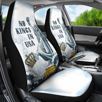 Funny Rejecting Kings Car Seat Cover Since 1776 No Kings In America Retro Style LT05