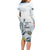 Funny Rejecting Kings Long Sleeve Bodycon Dress Since 1776 No Kings In America Retro Style LT05