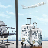 Funny Rejecting Kings Luggage Cover Since 1776 No Kings In America Retro Style LT05